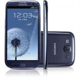 Celular Samsung I9300 Galaxy S III; Grafite/Azul; Tela 4.8