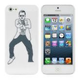Case Gangnam PSY Pattern; Plástico para iPhone 5