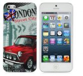 Case Londres Street Style; Plástico para iPhone 5