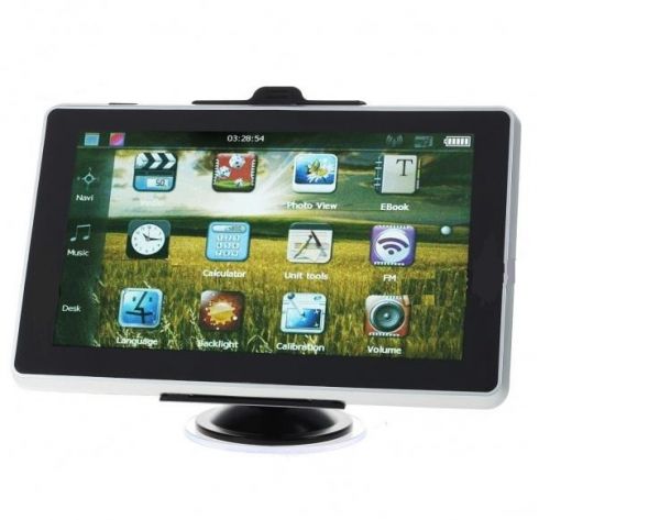GPS 7.0 LCD Touch Screen Win; CE 5.0 Navigevador; FM